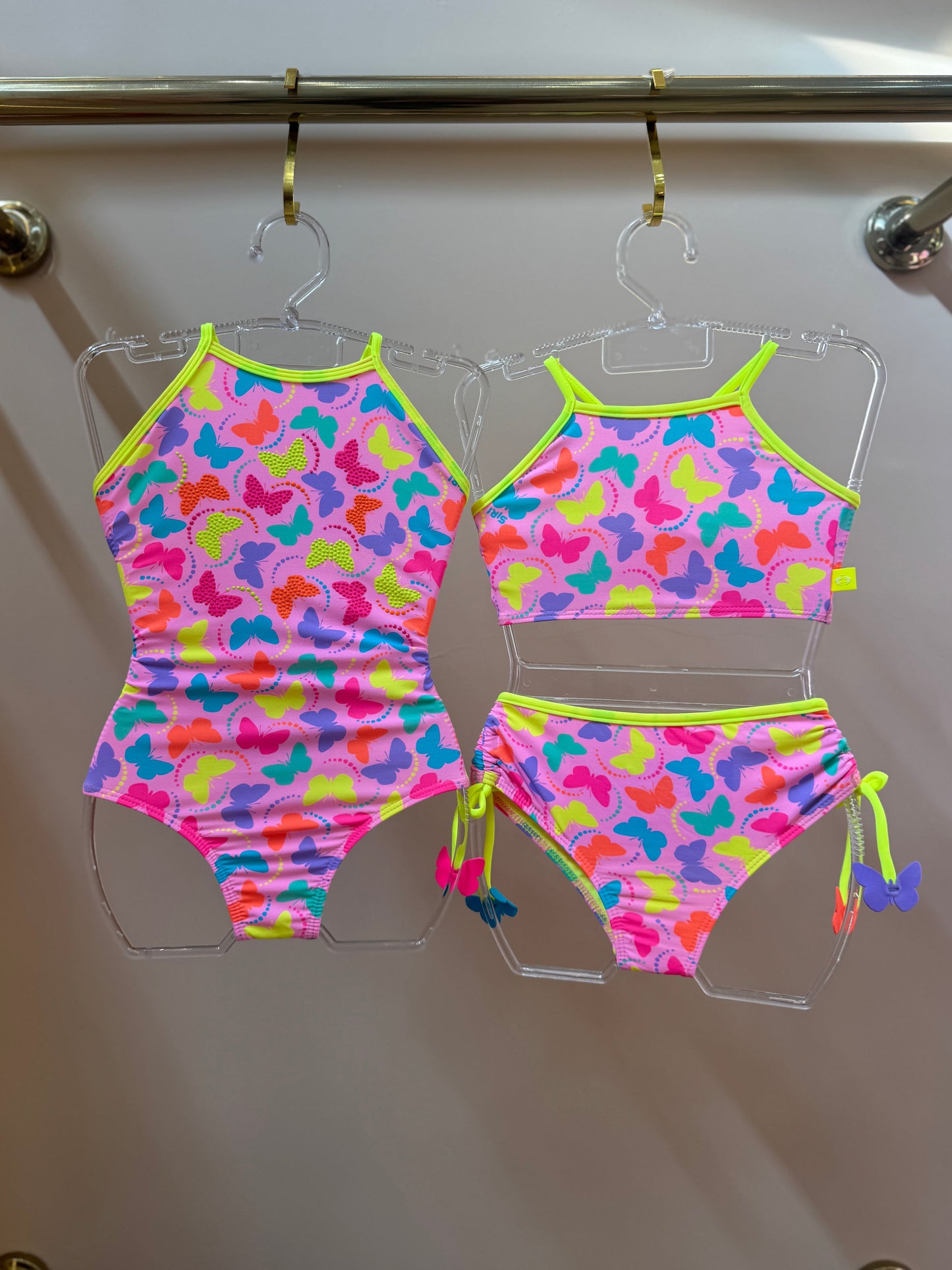 Maiô Infantil Bela Aplic Hot Est Borboleta - Siri Kids