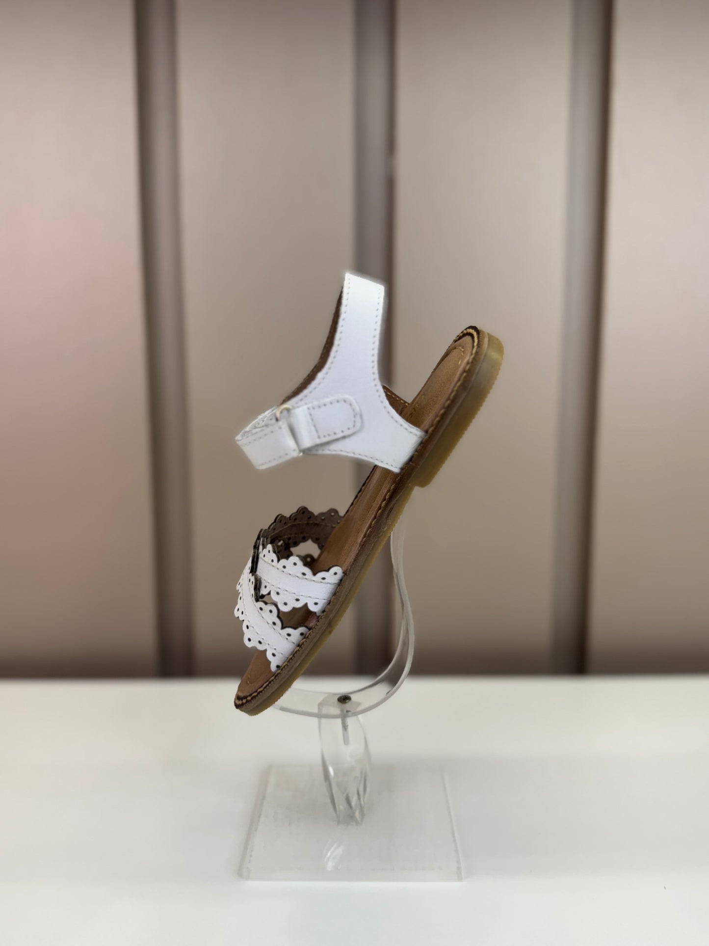 Sandália Infantil Valentina Branca - Gracia