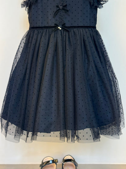 Vestido Infantil Tule Preto - Petit Cherie