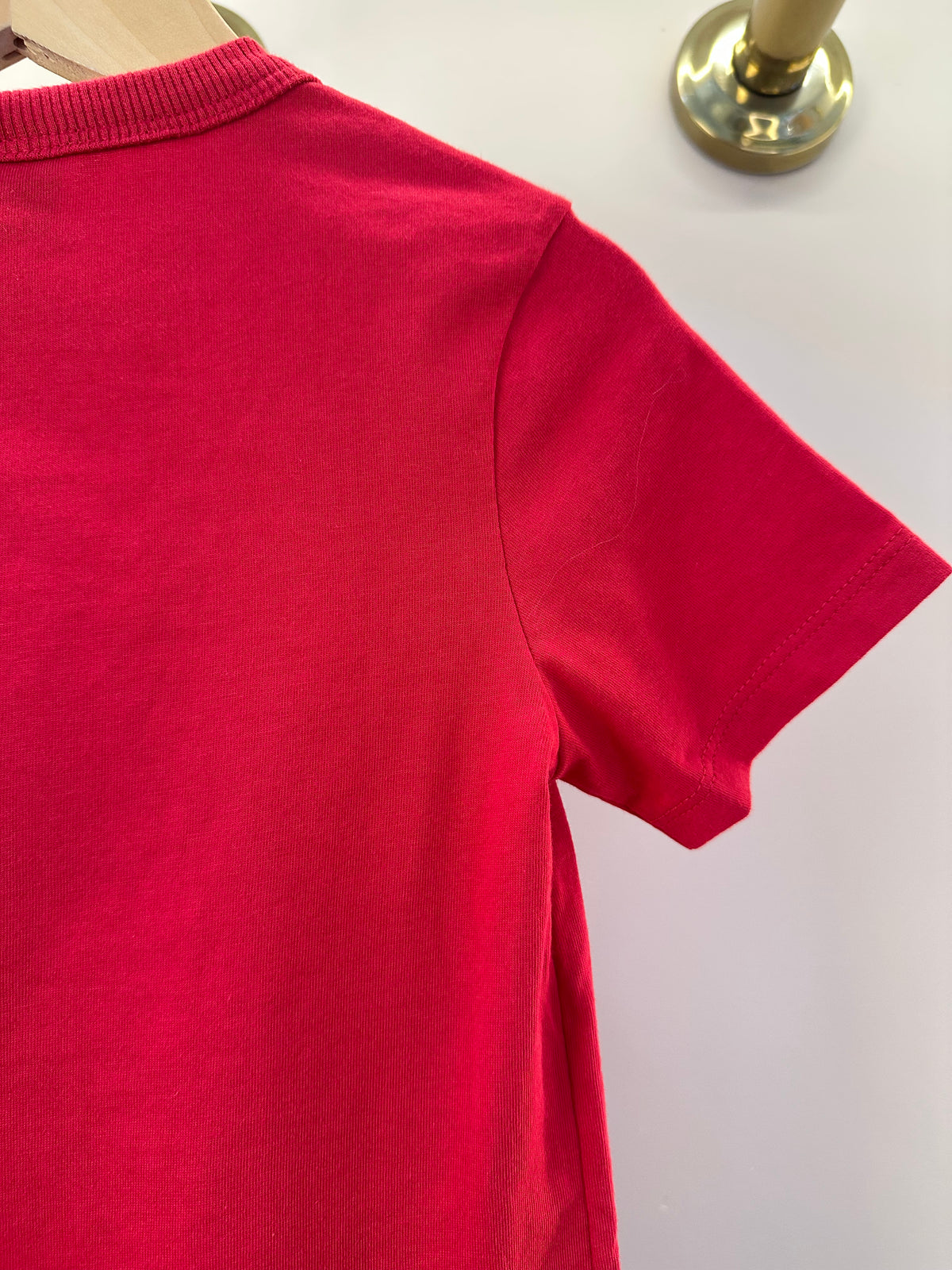 Camiseta Infantil Essentials Vermelha - Youccie