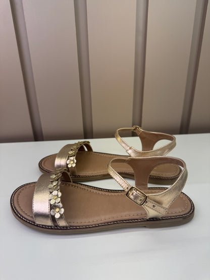 Sandália Infantil Luna Dourada - Gracia