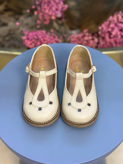 Sapato Infantil Rebeca Off White - Gracia