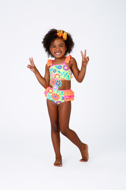 Maiô Infantil Nubia Est. Jardim - Siri Kids
