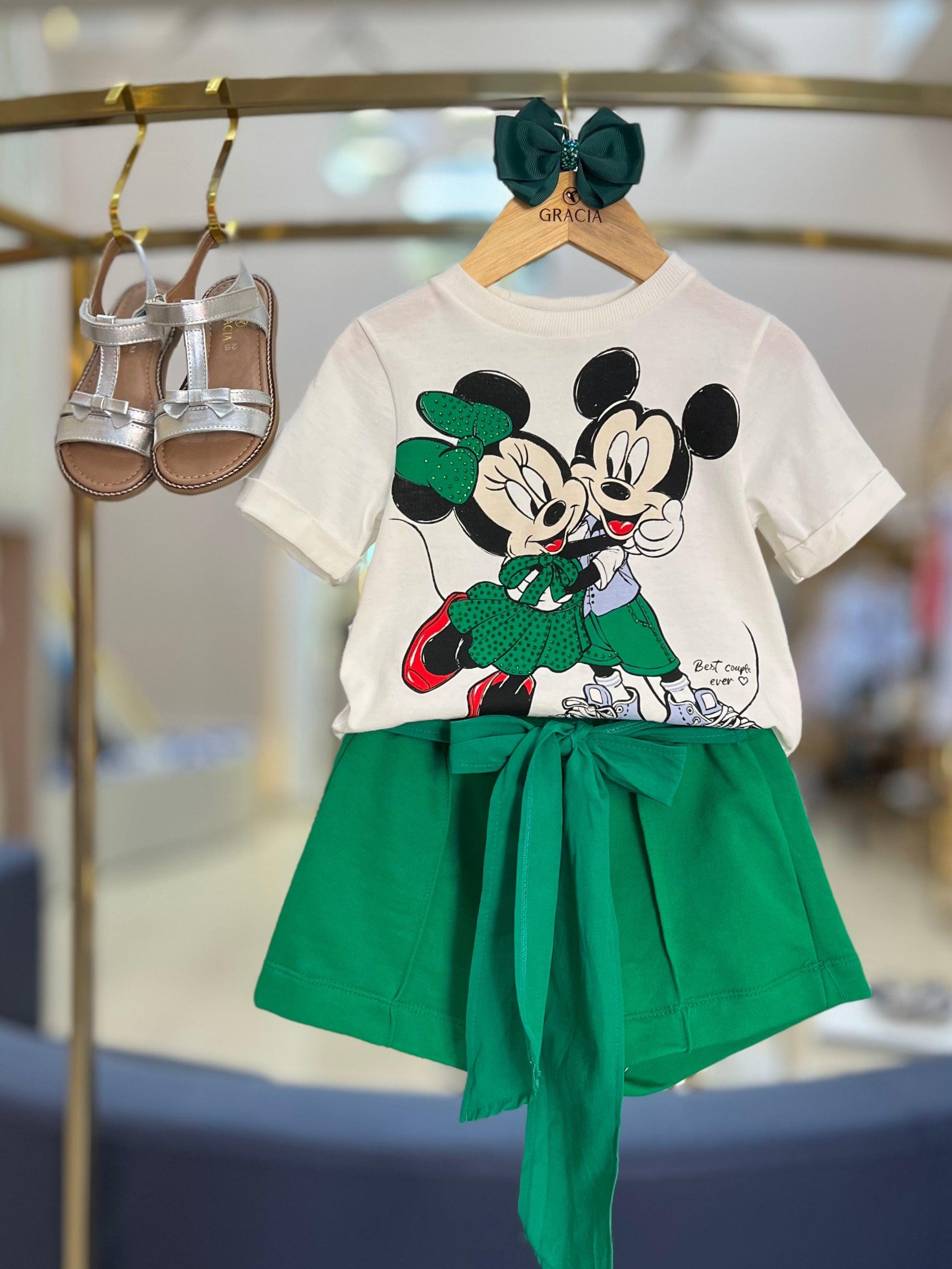 Conjunto Minnie Laço Laise - Animê - Gracia