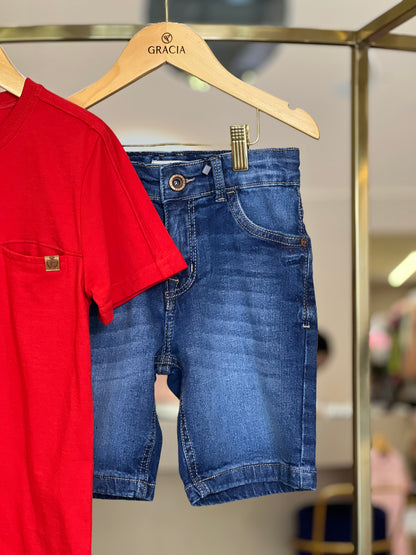 Camiseta com bolso embutido Dame