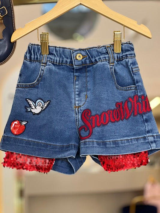 Shorts Branca de Neve - Animê