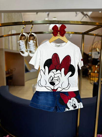 Blusa Minnie Animê