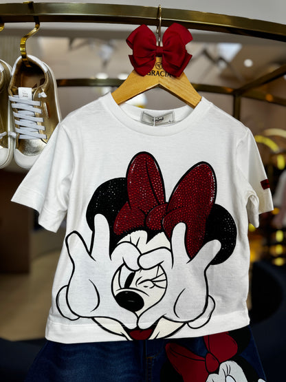 Blusa Minnie Animê