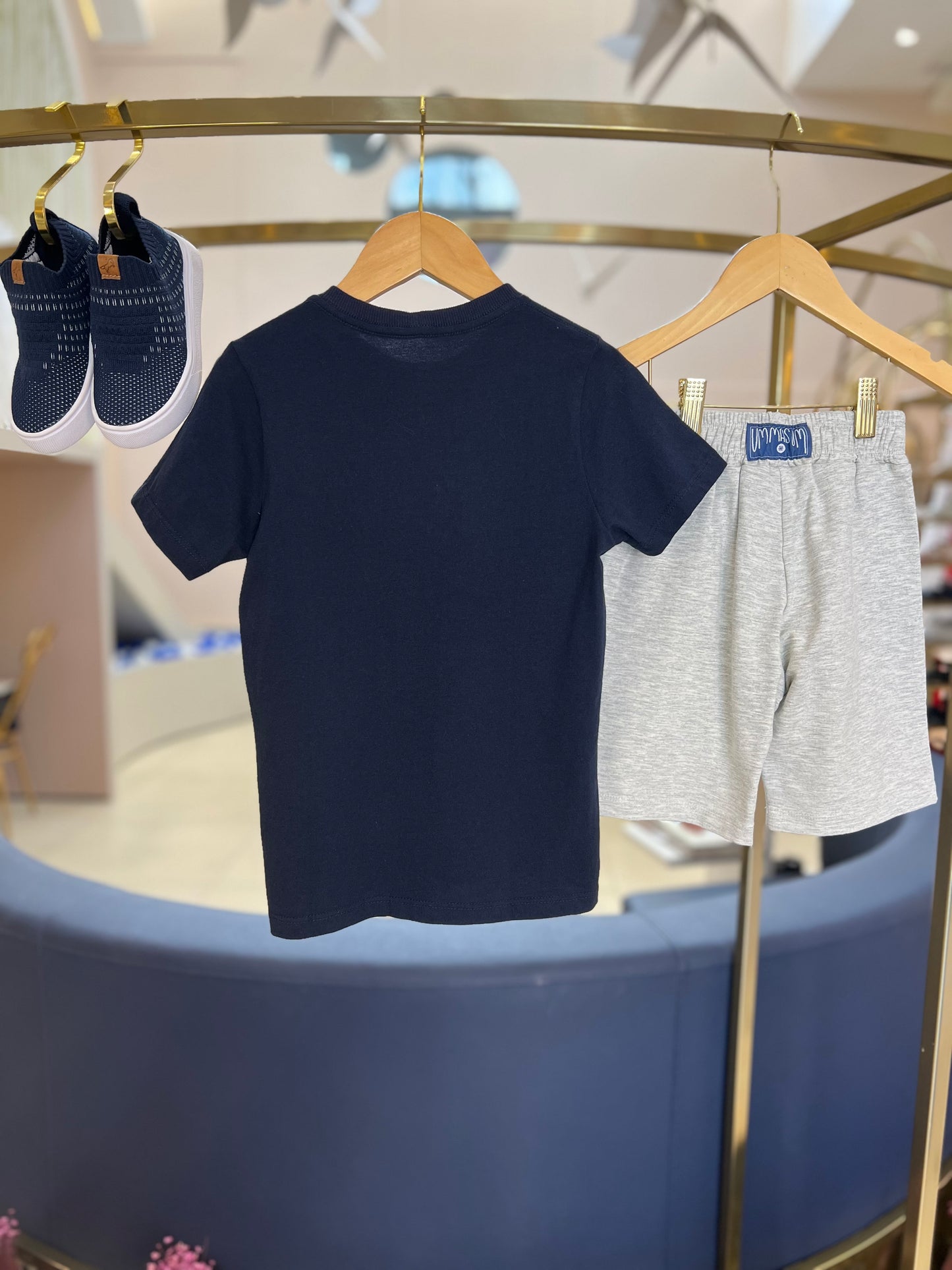Tshirt básica 100% algodão Marinho - 1+1