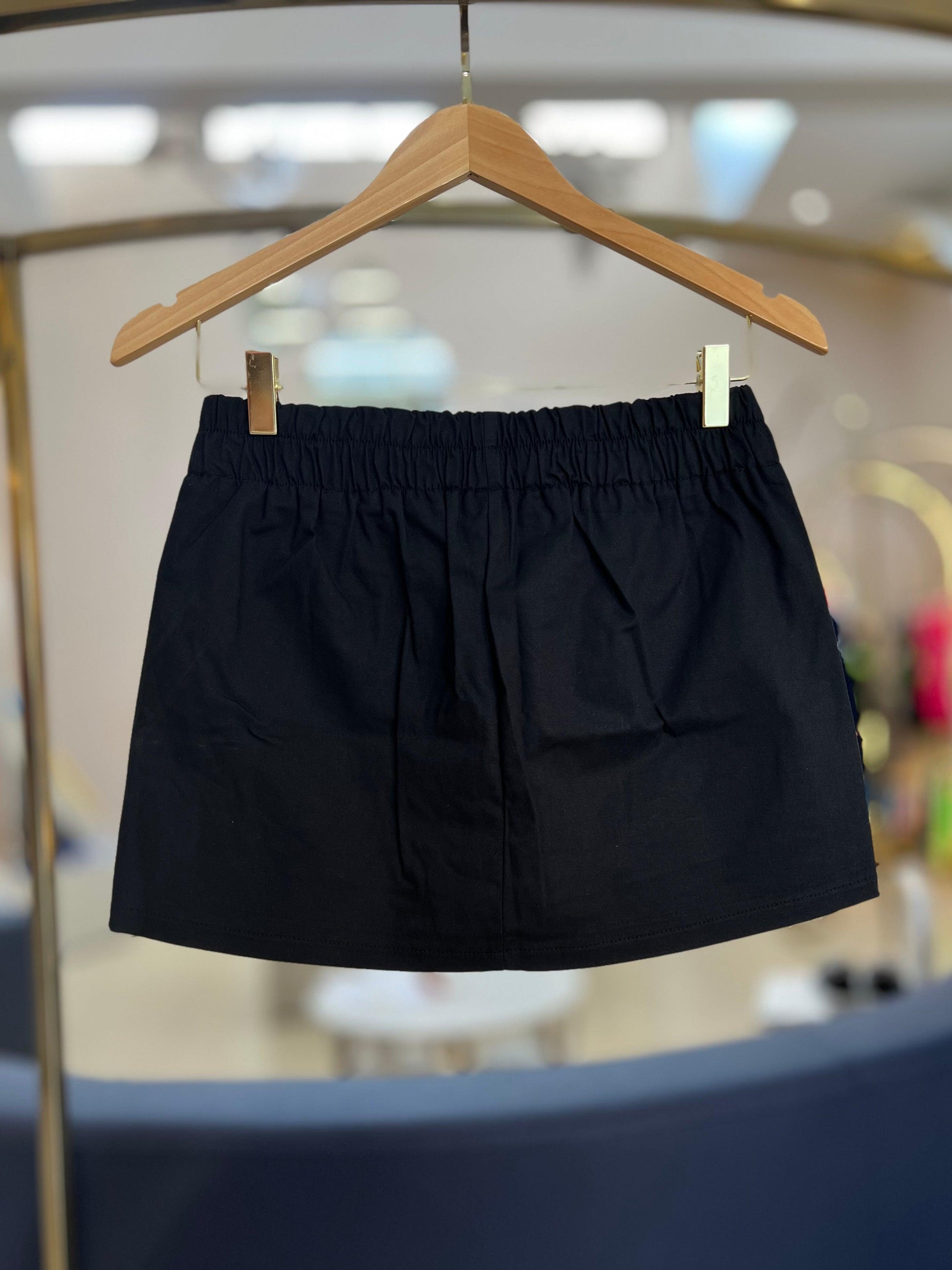 Saia-shorts com Strass - Two In - Gracia