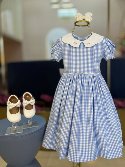 Vestido Infantil Bella Azul - Gracia