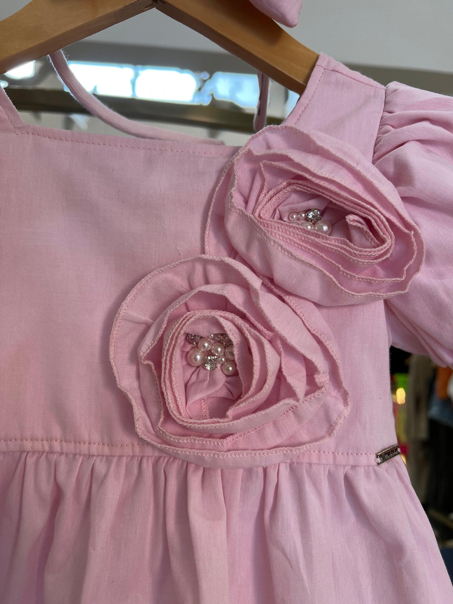 Vestido Maxi Flore Rosa - Pituchinhus - Gracia