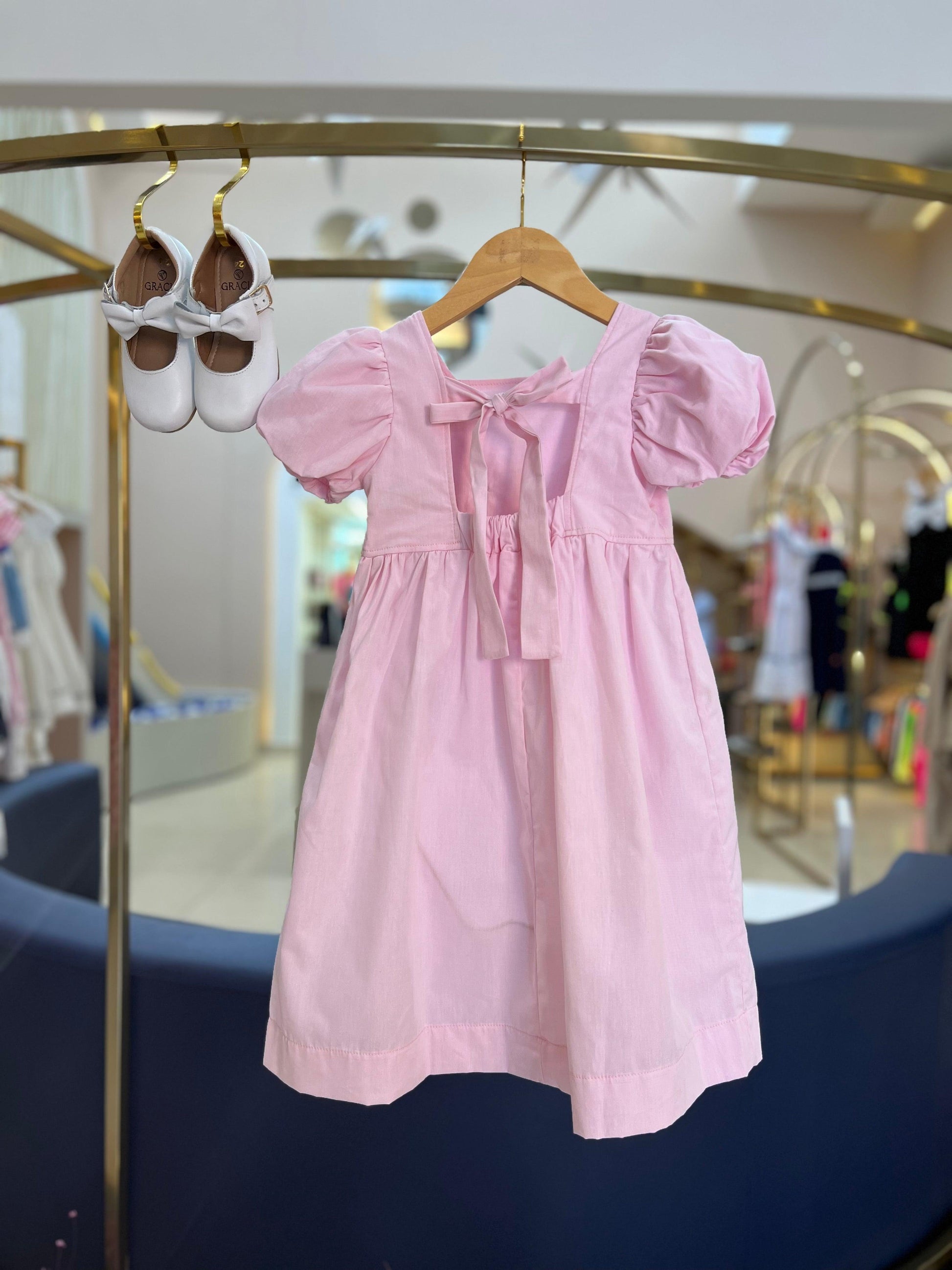 Vestido Maxi Flore Rosa - Pituchinhus - Gracia