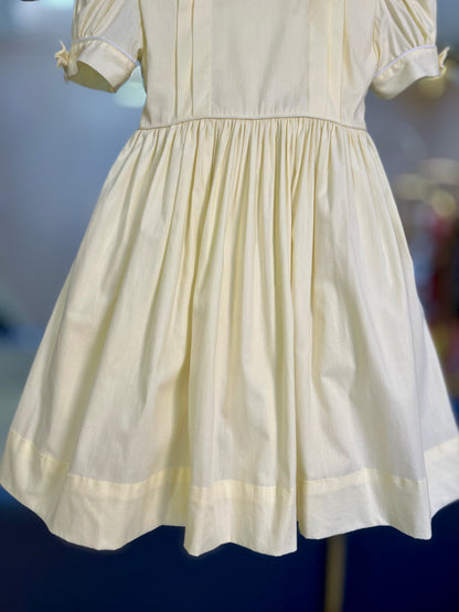 Vestido Infantil Borboleta Amarelo - Gracia