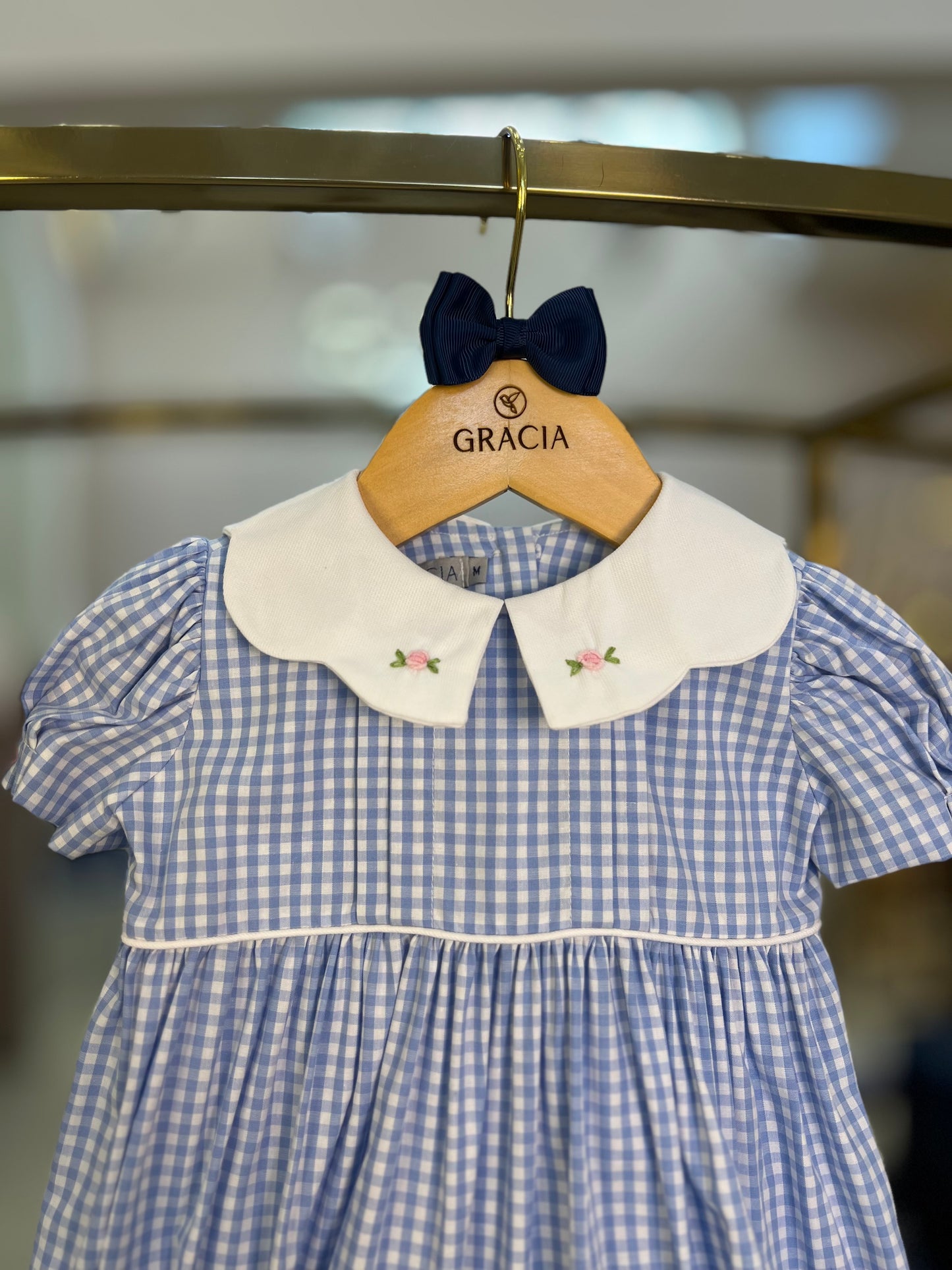 Pimpão Bebê Clássico Algodão Bella Azul - Gracia