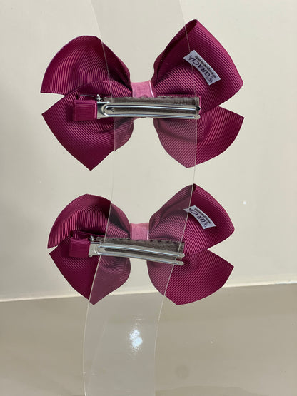 Laço Infantil Special Organza Liso Marsala - Gracia