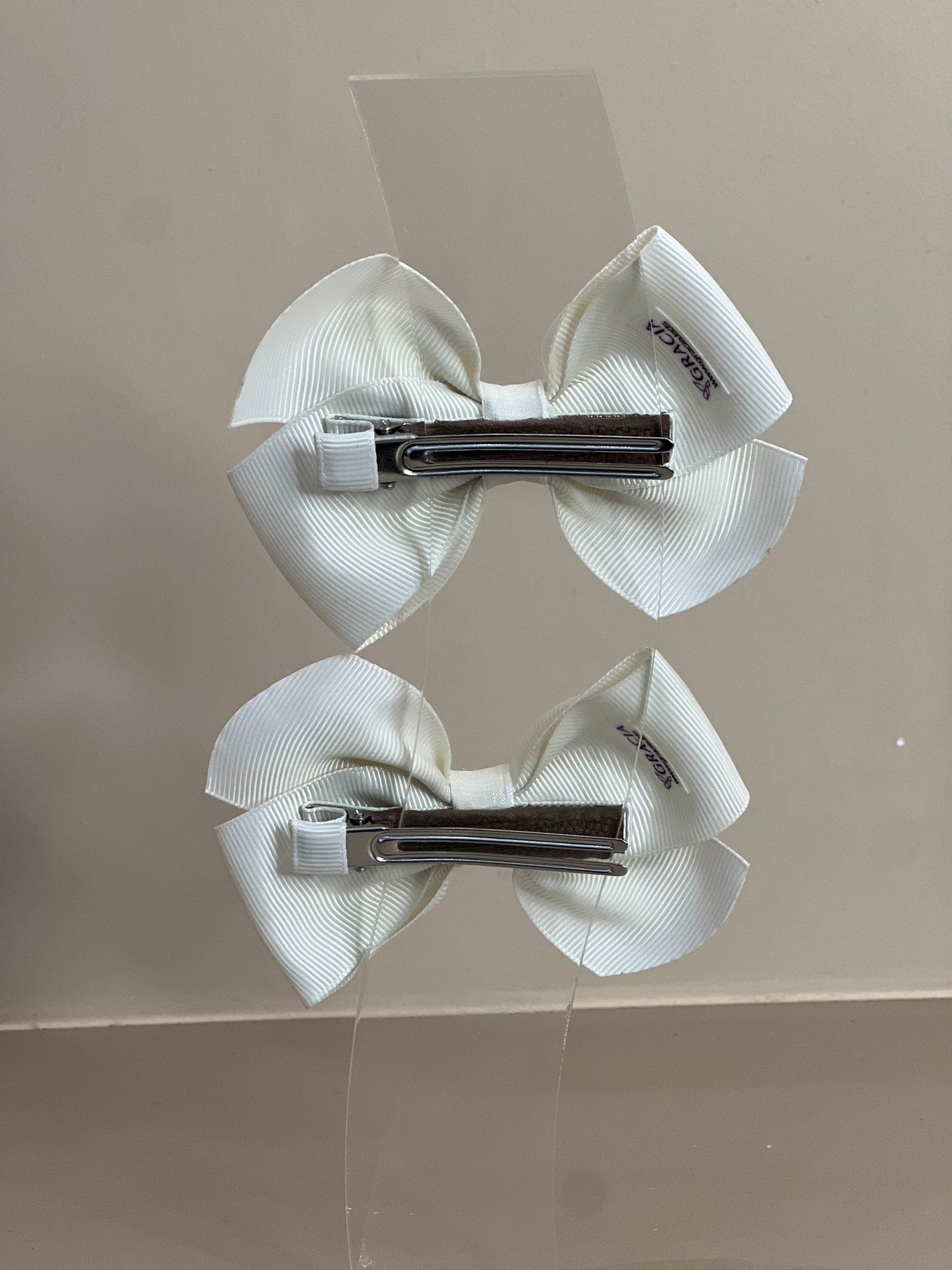 Laço Special Organza Liso Off White - Gracia