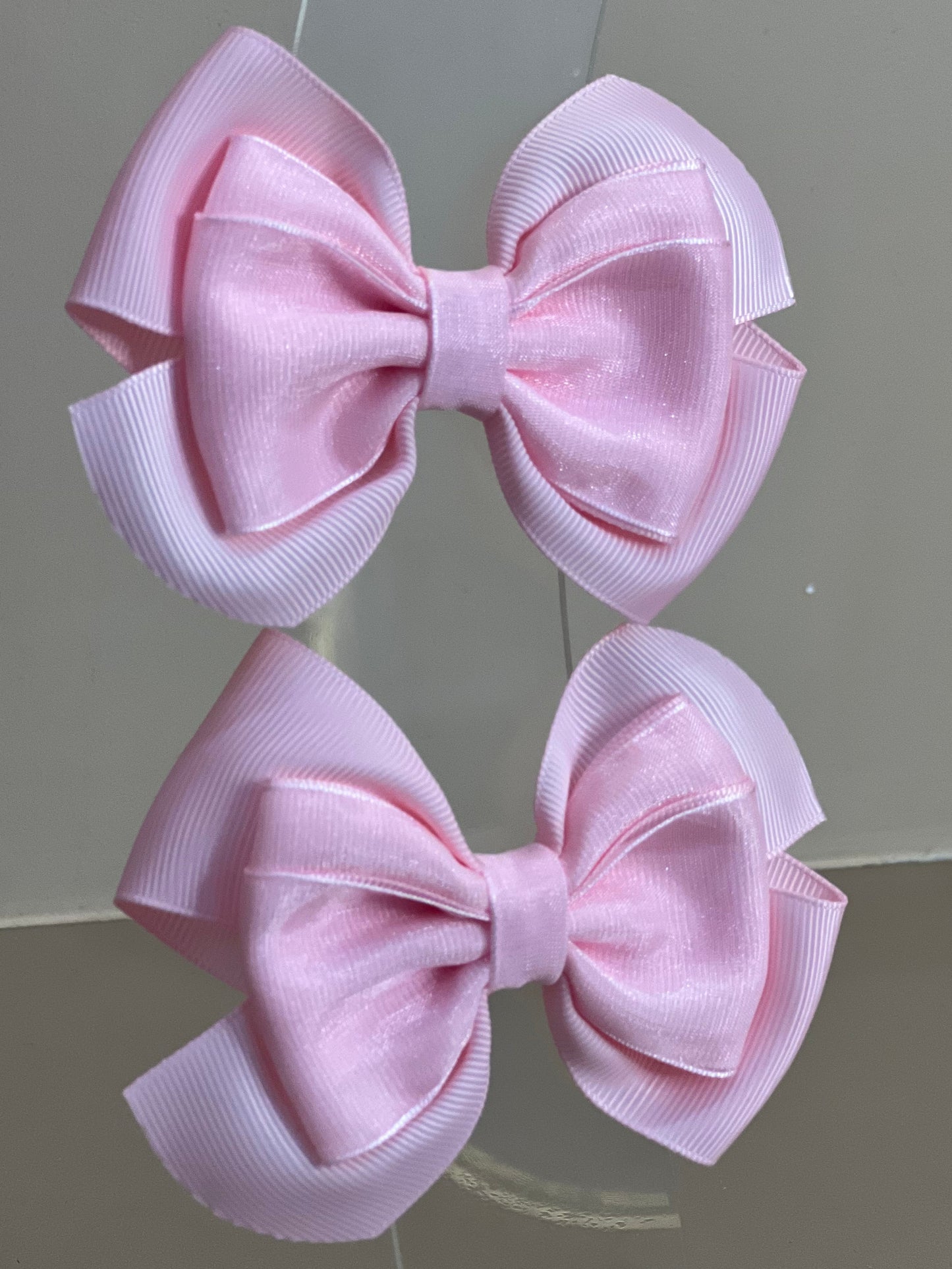 Laço Special Organza Liso Rosa Claro - Gracia