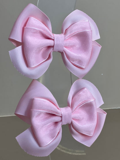 Laço Special Organza Liso Rosa Claro - Gracia