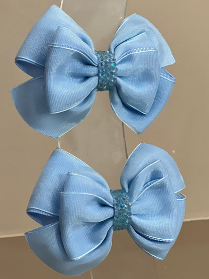Laço Special Organza Azul Claro - Gracia