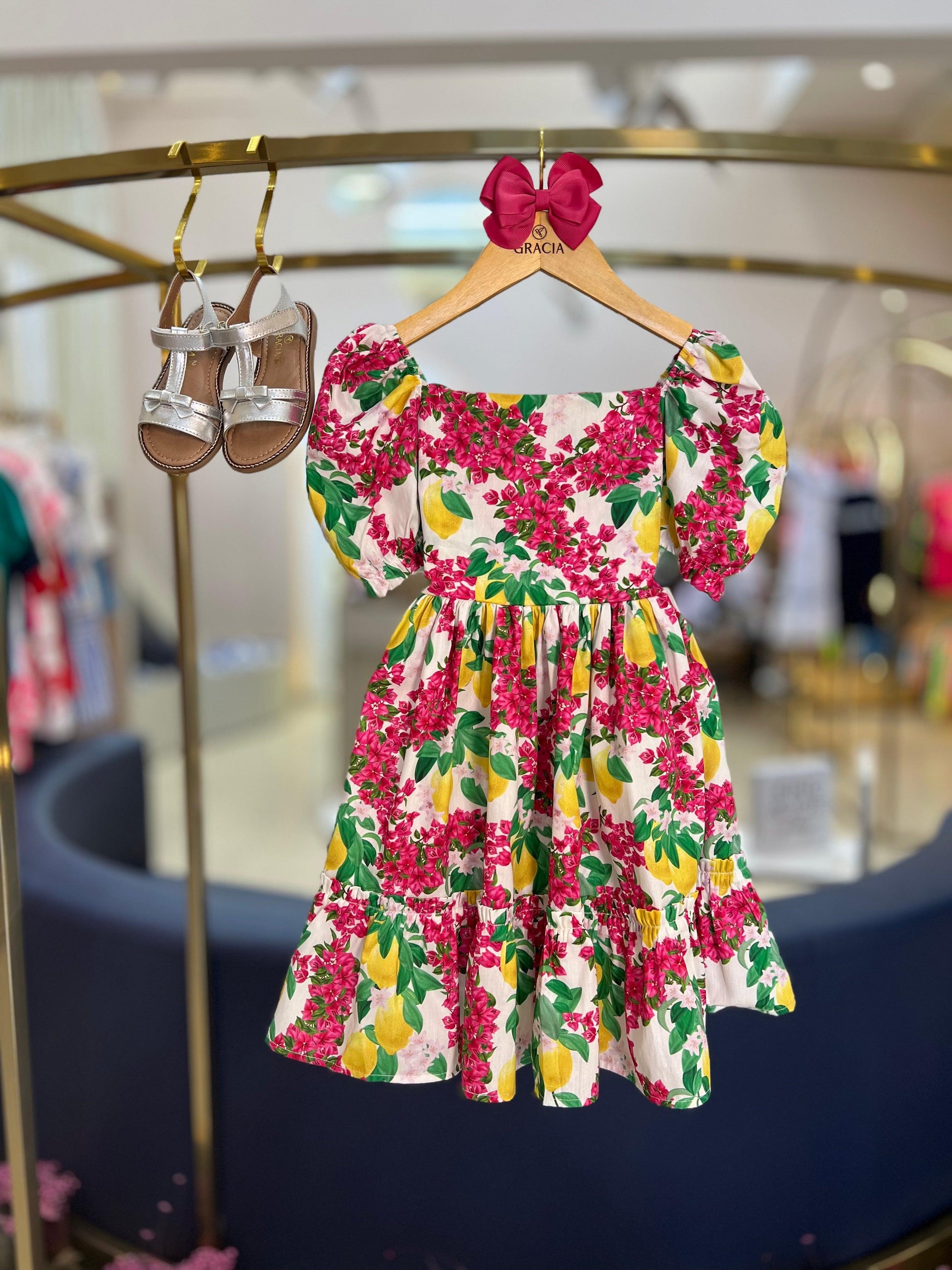 Vestido Greta Estampado - Charlou - Gracia