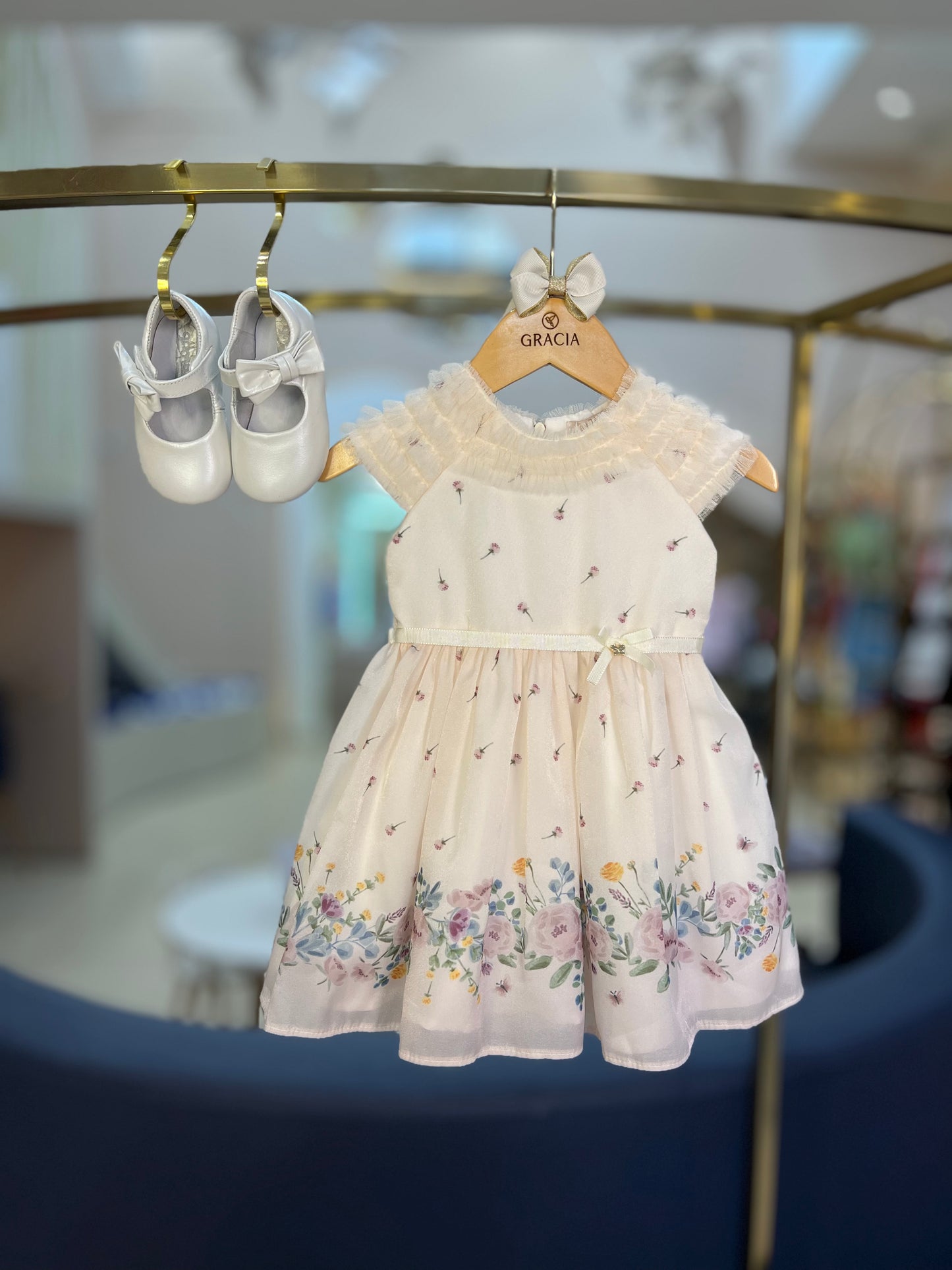 Vestido Bebê Dolce Giardino - Petit Cherie