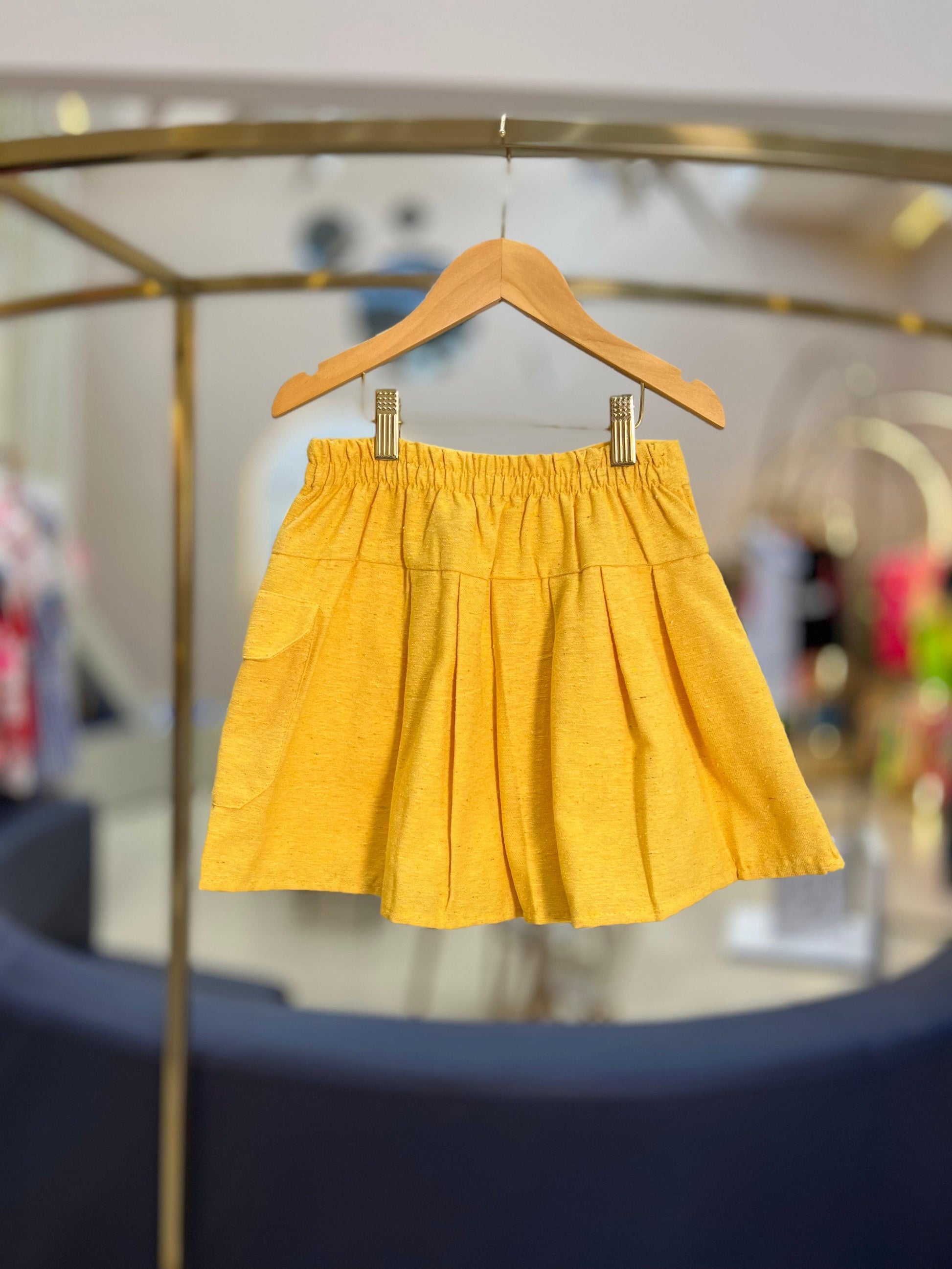 Saia-shorts Sarja Botonê Pregas - 1+1 - Gracia
