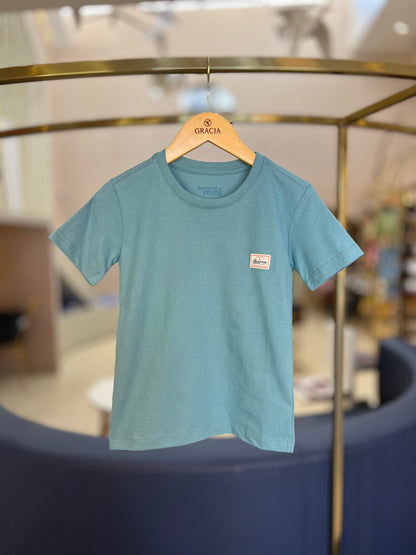 Camiseta Infantil Básica Denim - Reserva Mini