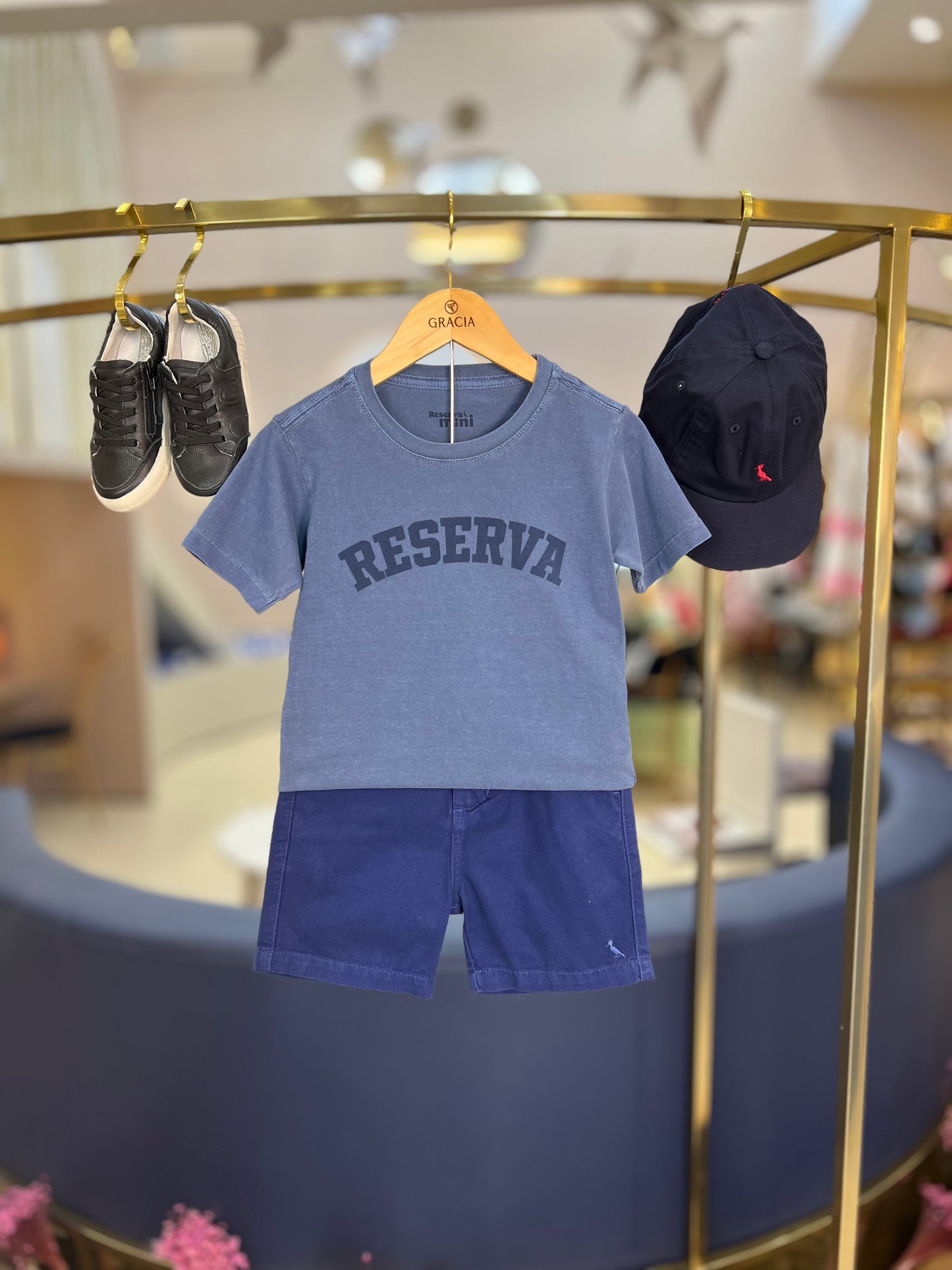 Camiseta Infantil RSV Blur - Reserva Mini