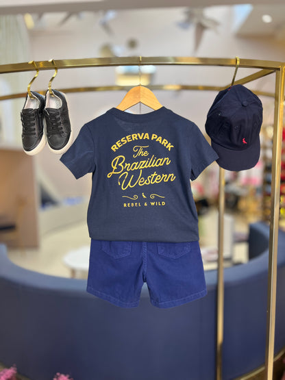 Camiseta Infantil Rebel And Wild - Reserva Mini