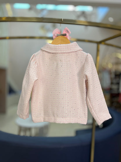 Casaco Infantil Conceito Tweed Quartzo - Animê