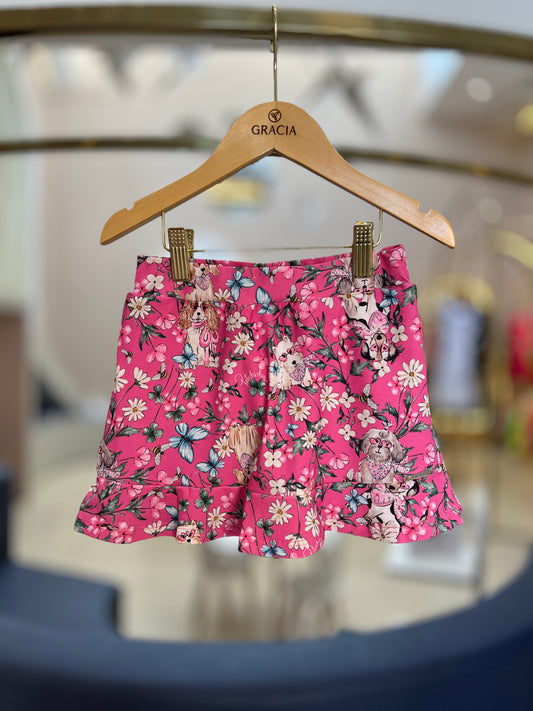 Saia-shorts Light Multiflores - Pituchinhus