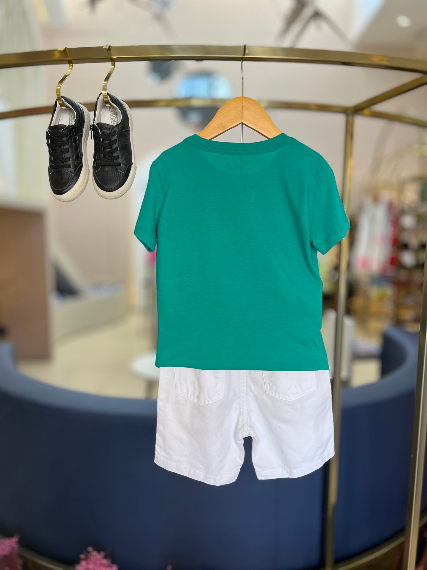 Camiseta Infantil Pima Verde - Reserva Mini