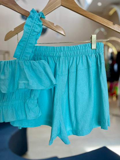 Shorts-saia Linho Two In