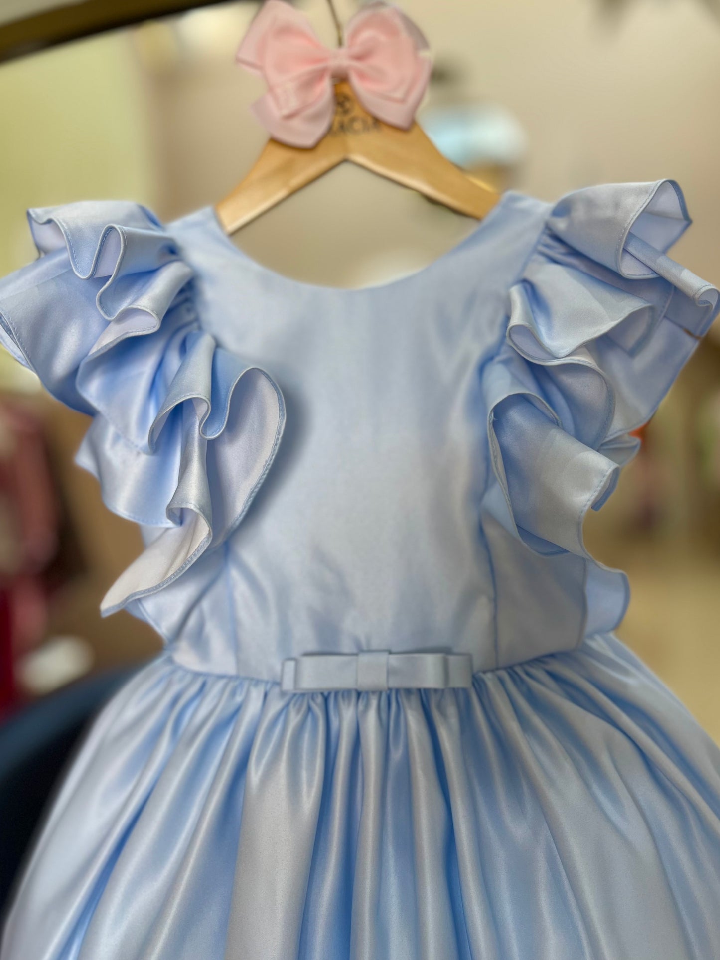 Vestido Estampa Exclusiva e Aplicações Mio Bebê