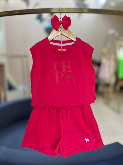 Conjunto Moletom Pink Charpey