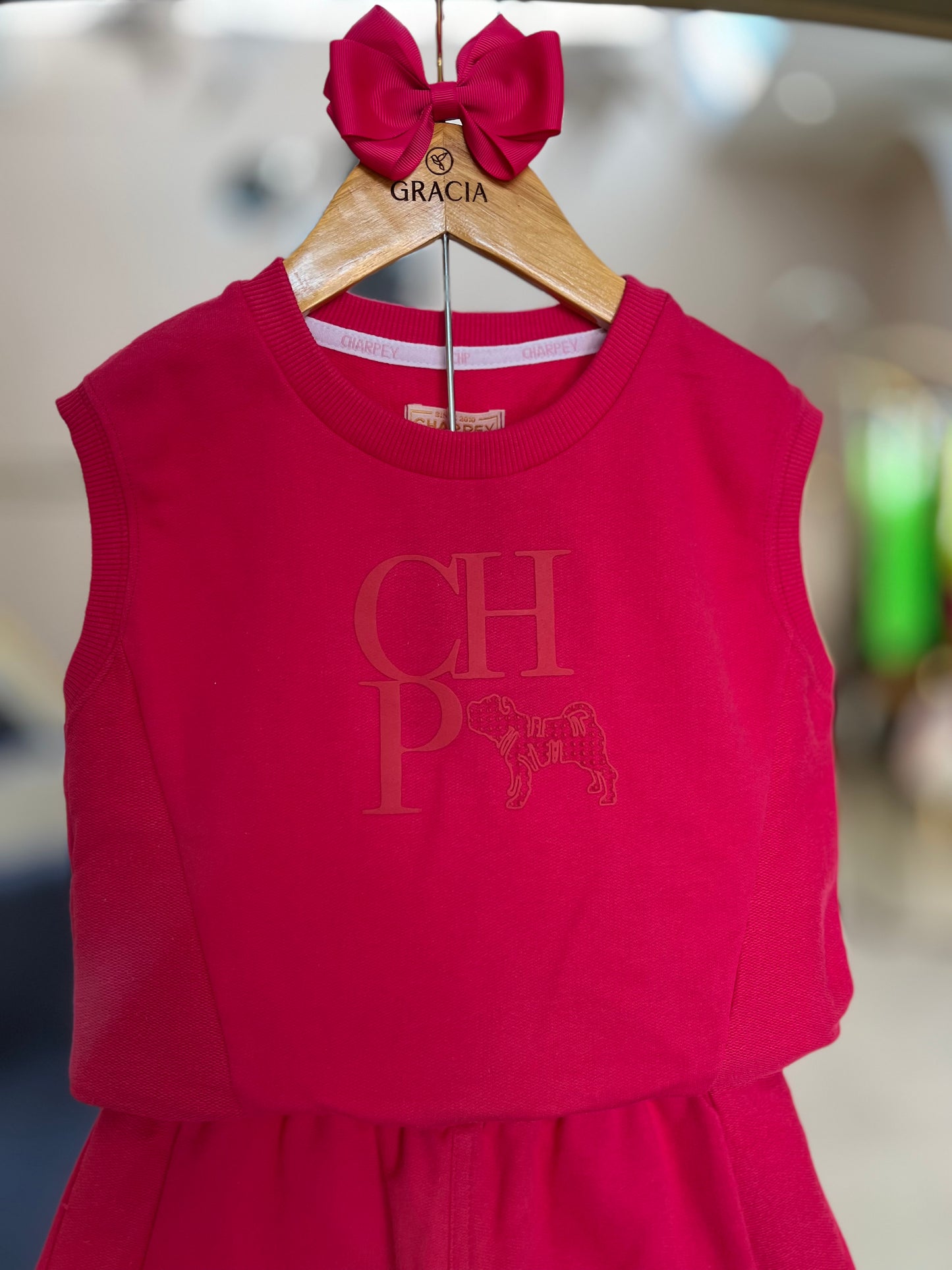 Conjunto Moletom Pink Charpey