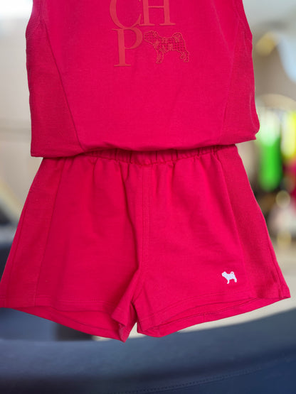 Conjunto Moletom Pink Charpey