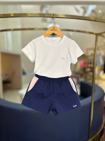 Blusa Infantil Maria New Trip Expressividade Branca - Siri Sport