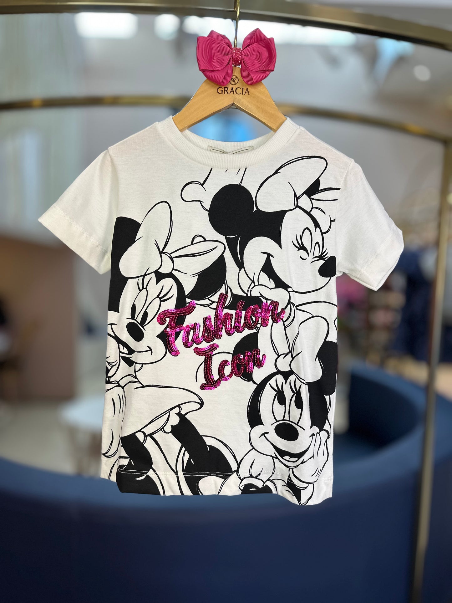 Blusa Infantil Minnie Fashion Love - Animê