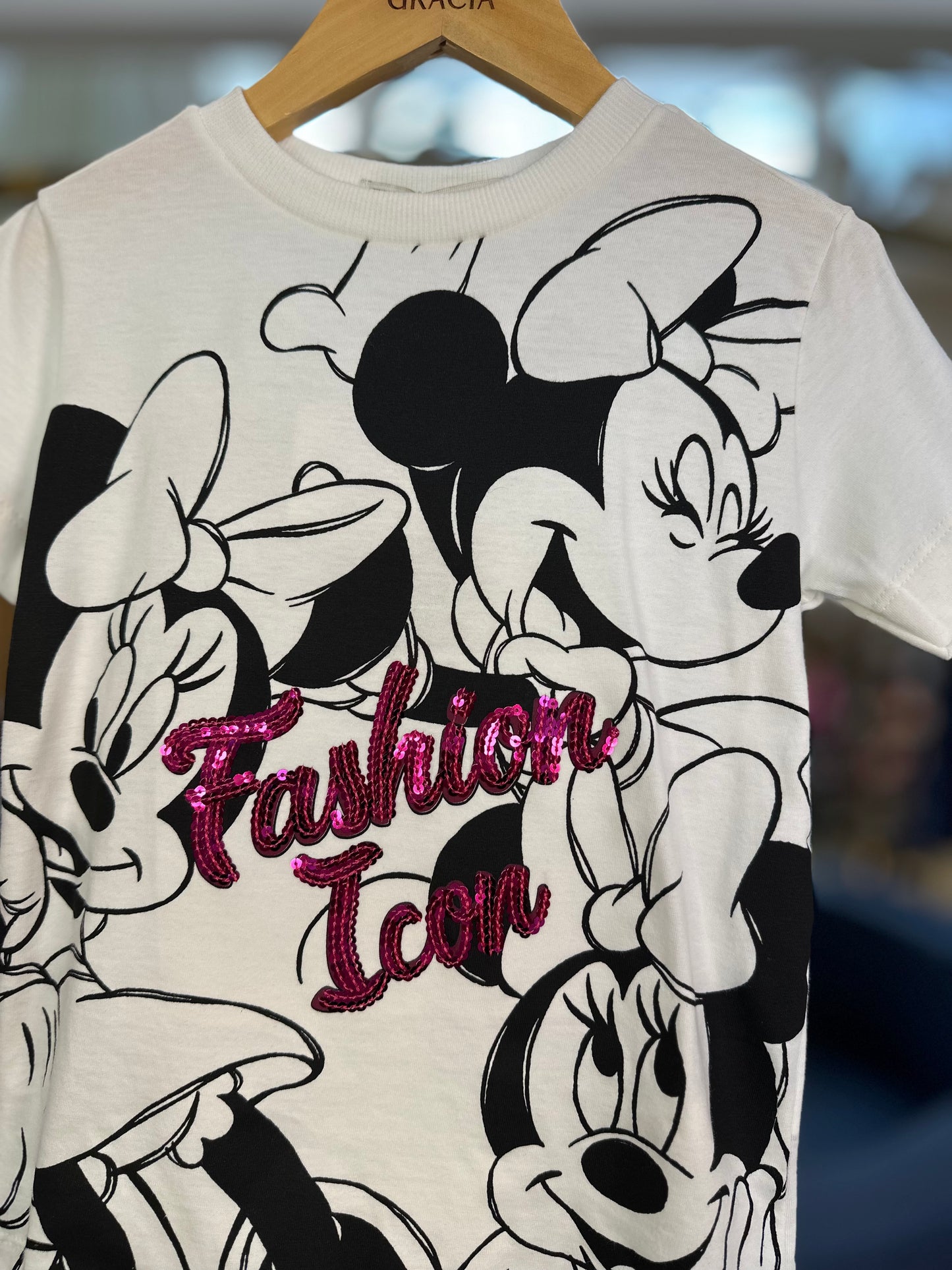 Blusa Infantil Minnie Fashion Love - Animê