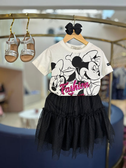 Blusa Infantil Minnie Fashion Love - Animê