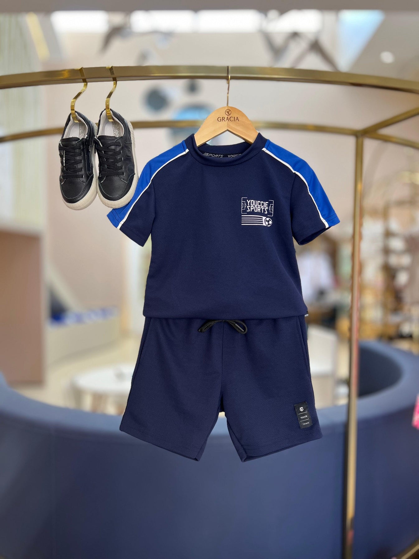 Bermuda Infantil Esportes Marinho - Youccie