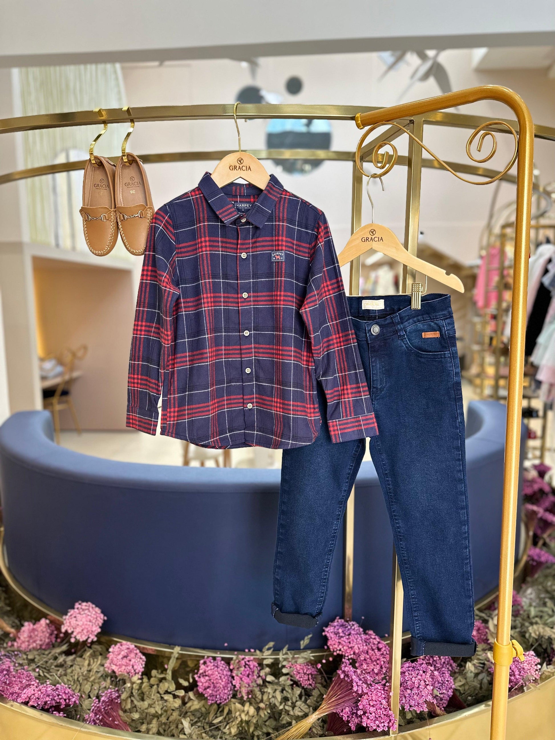 Camisa Flanela Xadrez Charpey - Gracia