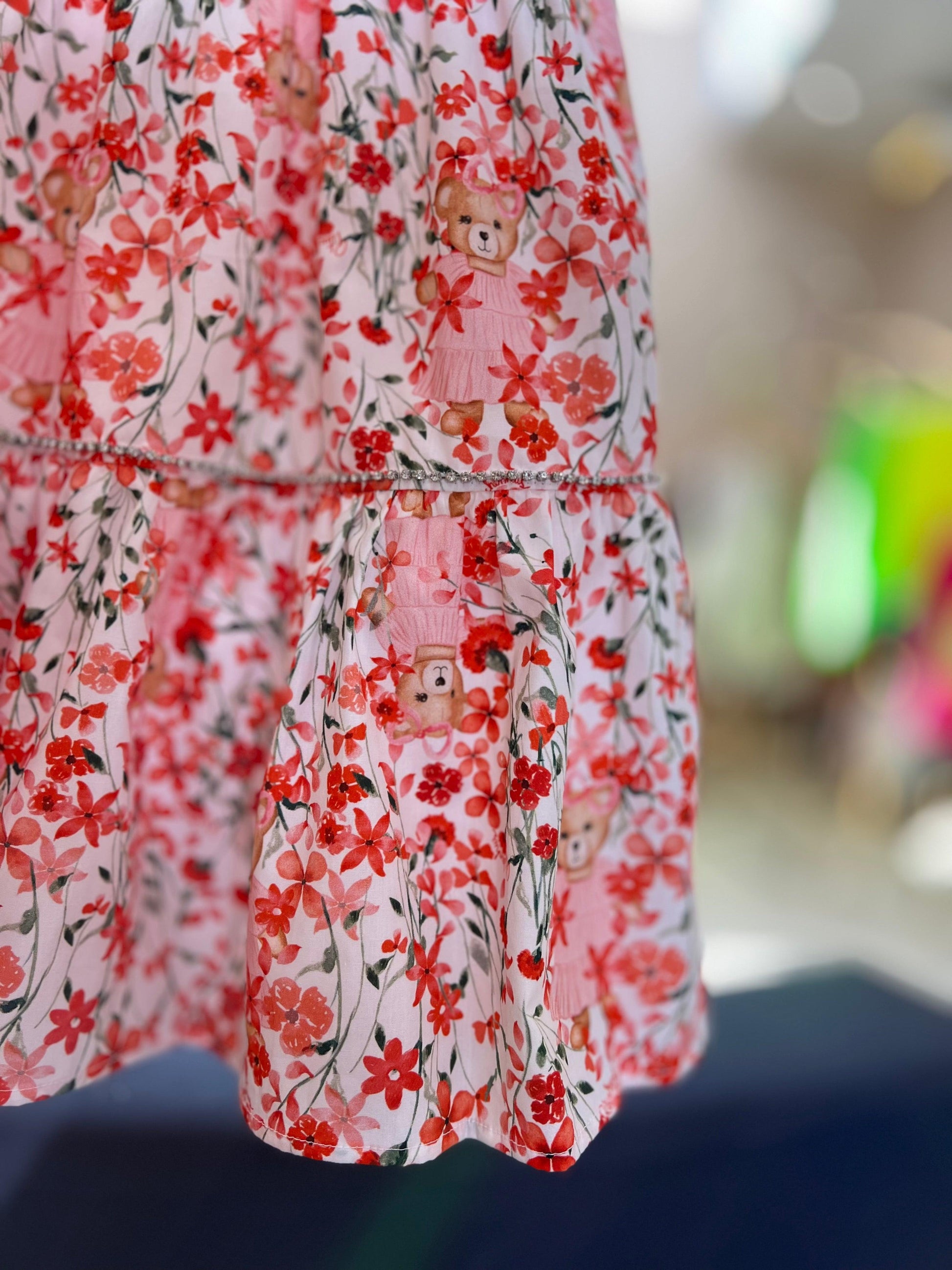 Vestido Flores, Ramos & Ursas Pituchinhus - Gracia
