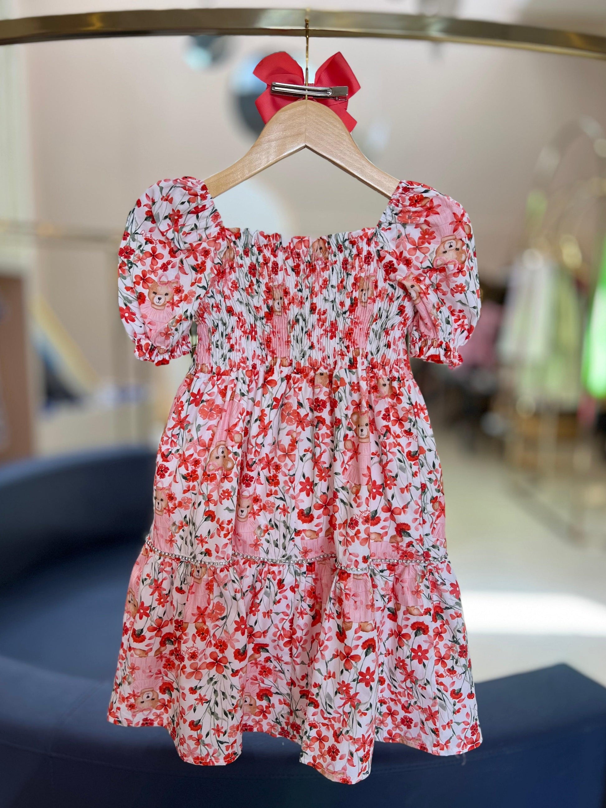 Vestido Flores, Ramos & Ursas Pituchinhus - Gracia