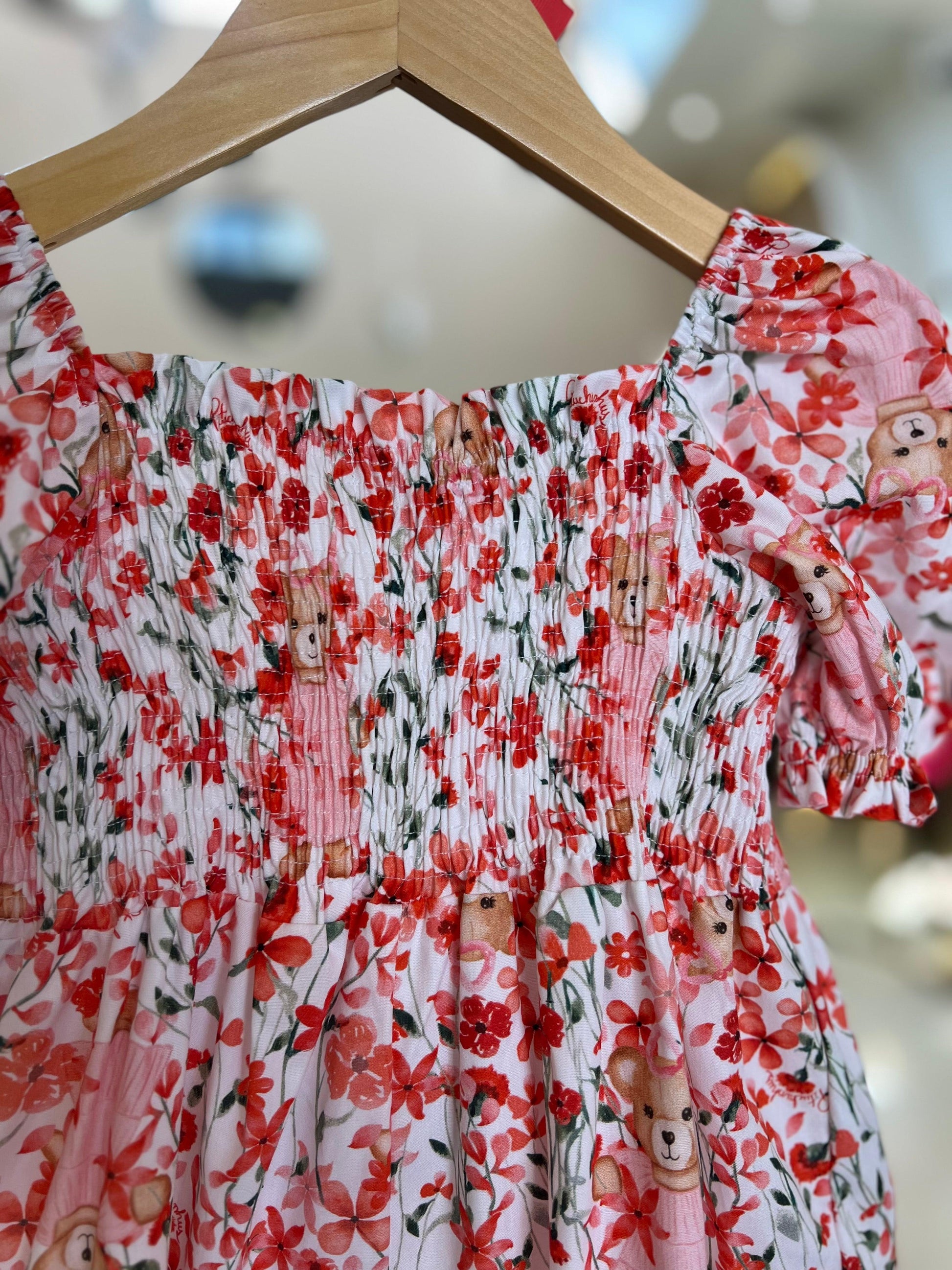 Vestido Flores, Ramos & Ursas Pituchinhus - Gracia