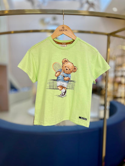 Camiseta Flamê Tênis Wasabi - Dame - Gracia