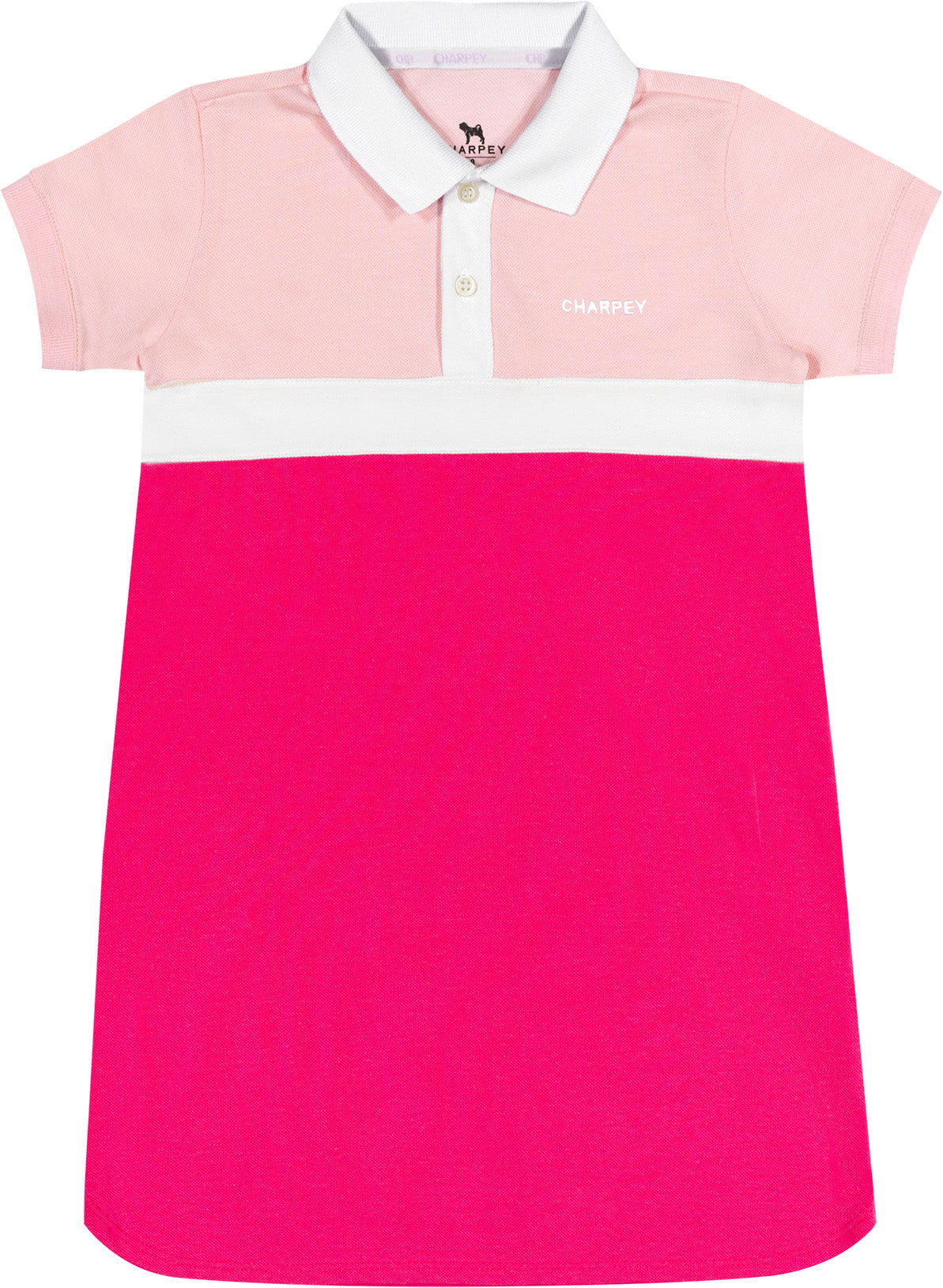 Vestido Piquet Tricolor Charpey