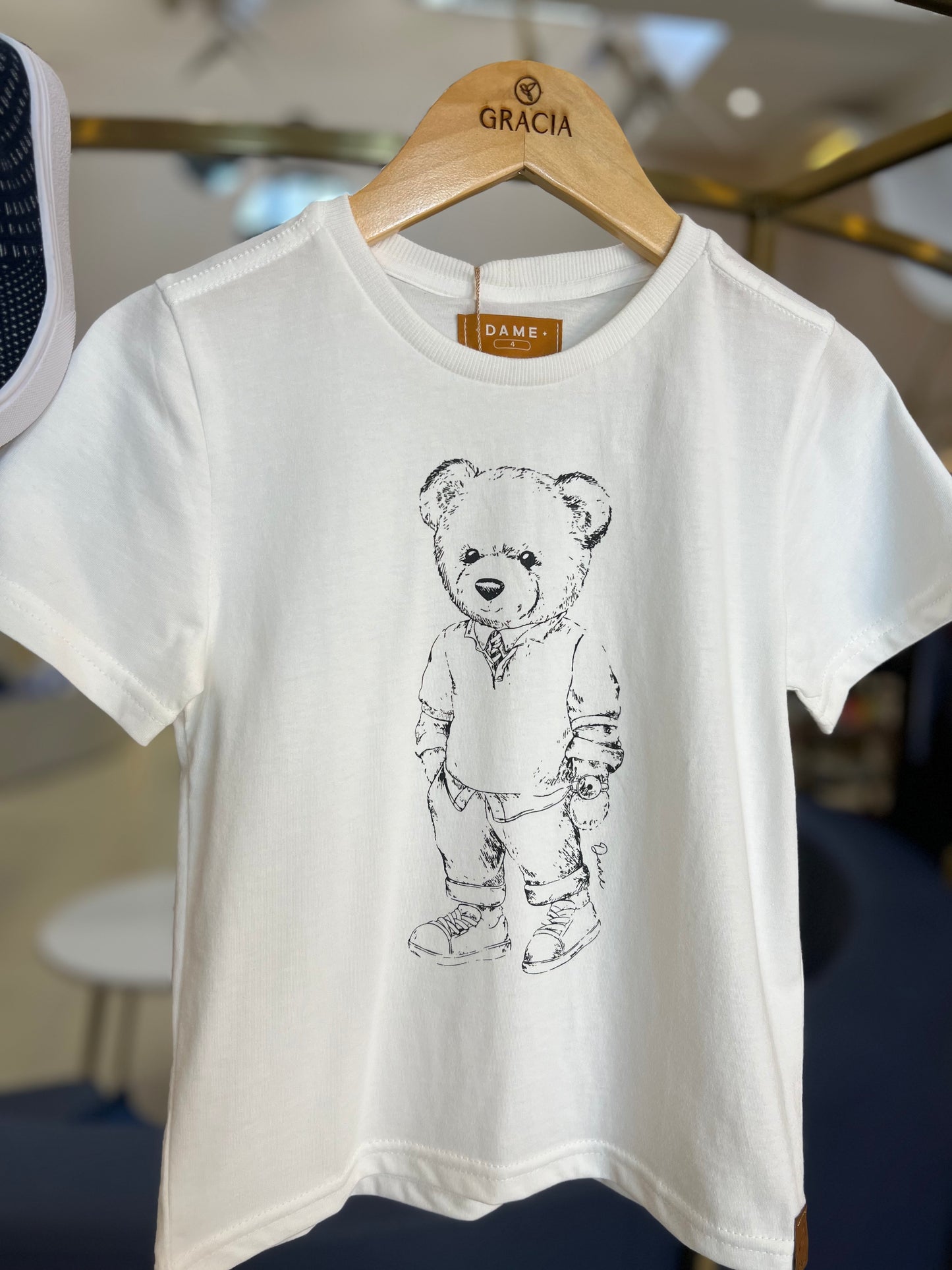 Camiseta Urso Sketch Dame